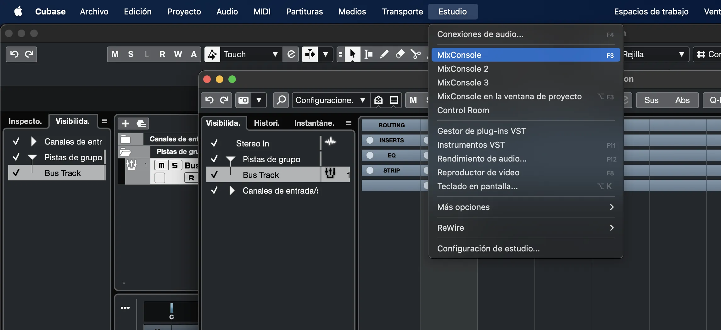 1. Crea una carpeta en Cubase/Nuendo para la sesión