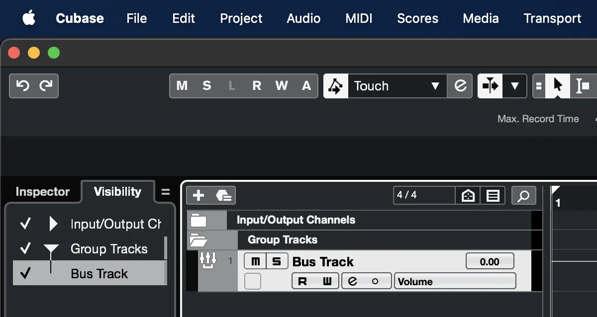 1. Create a folder for the Cubase/Nuendo session