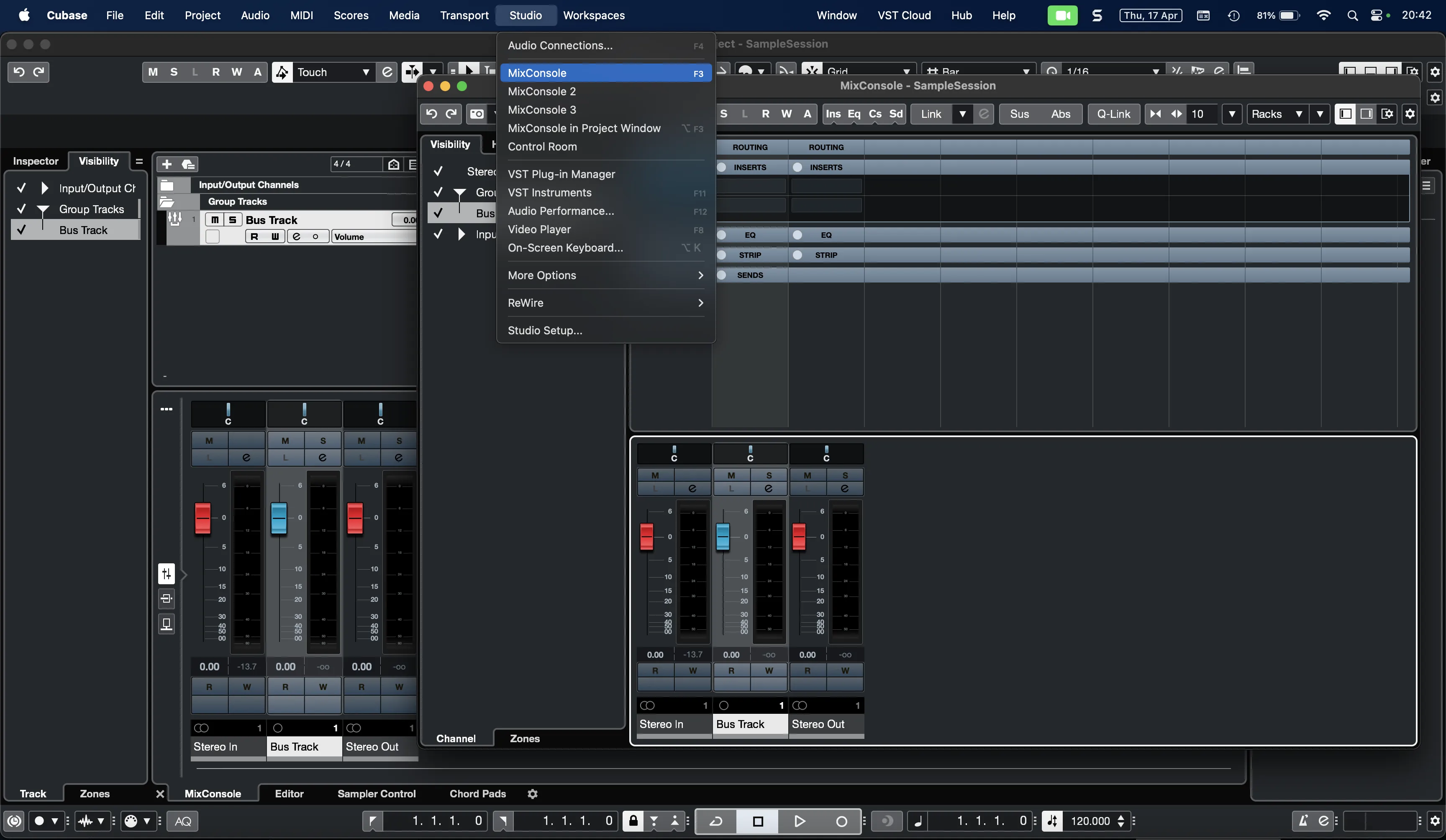 1. Create a folder for the Cubase/Nuendo session