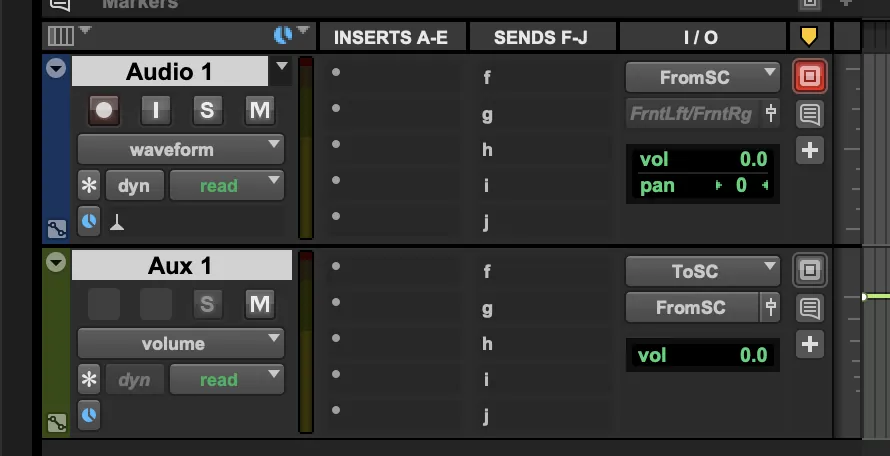 1. Create a folder for the Pro Tools session