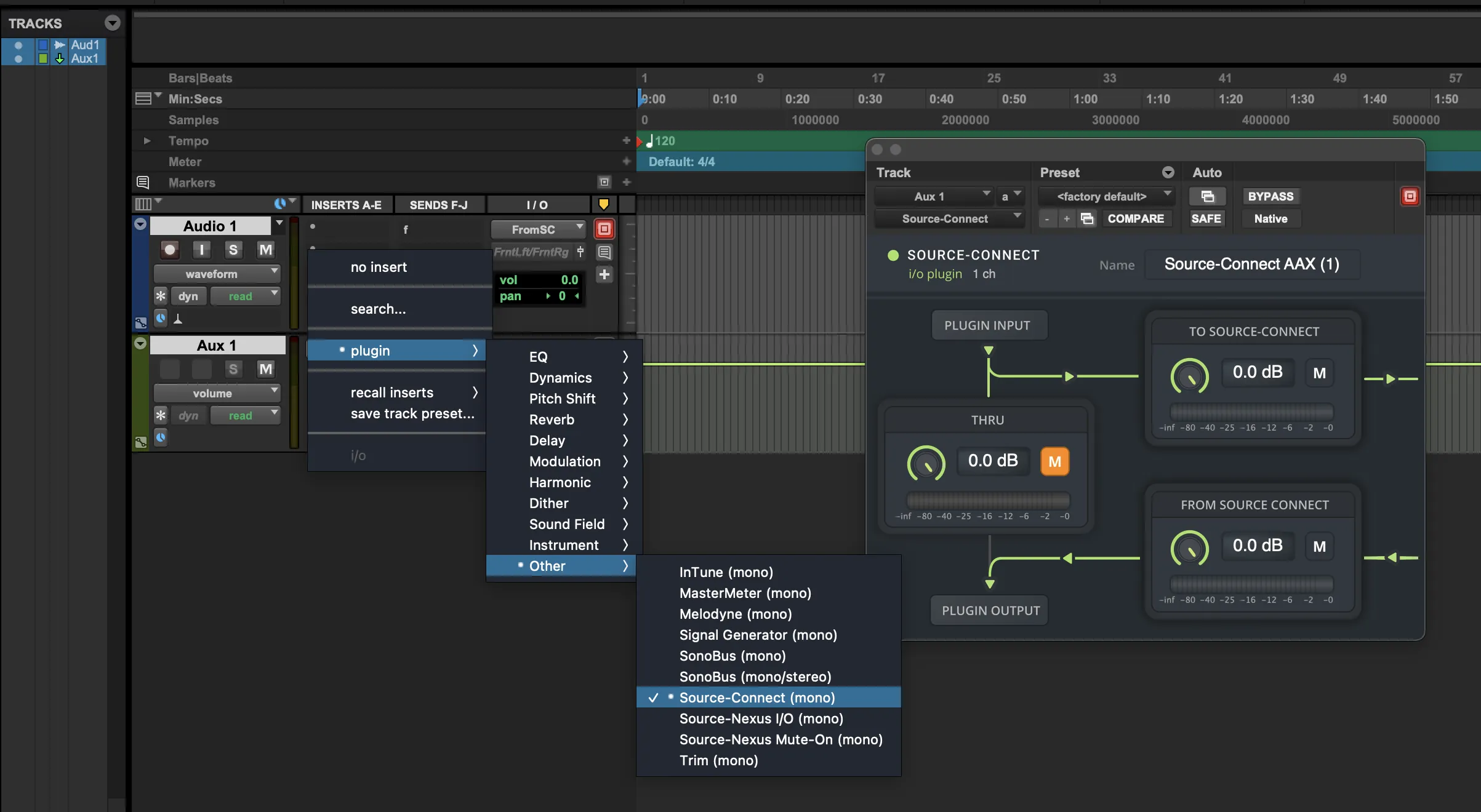 1. Create a folder for the Pro Tools session