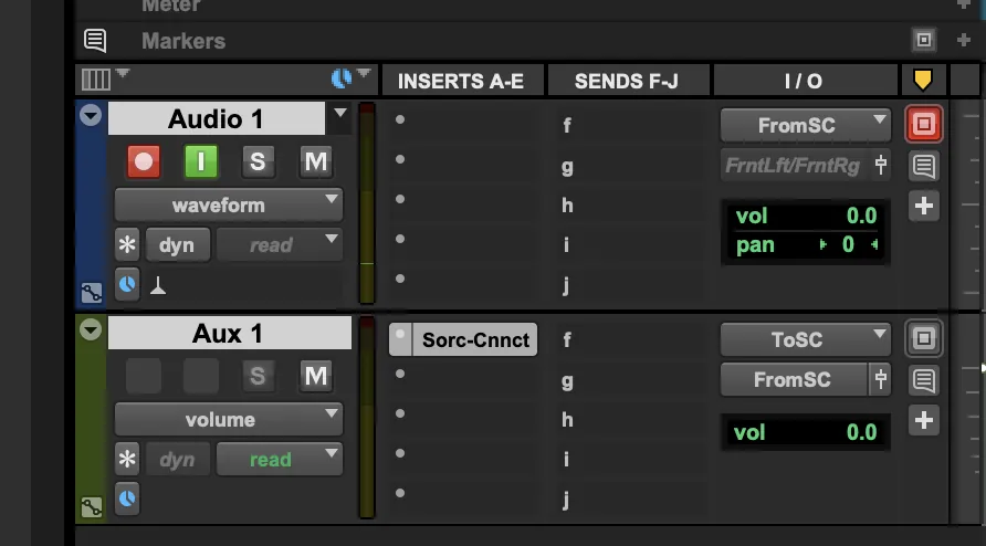 1. Create a folder for the Pro Tools session