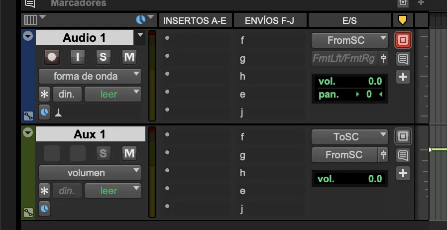 1. Crea una carpeta para la sesión de Pro Tools