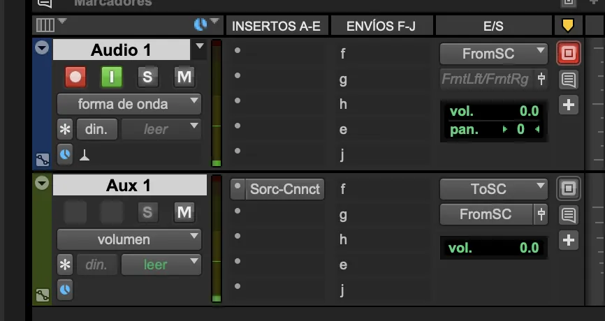 1. Crea una carpeta para la sesión de Pro Tools
