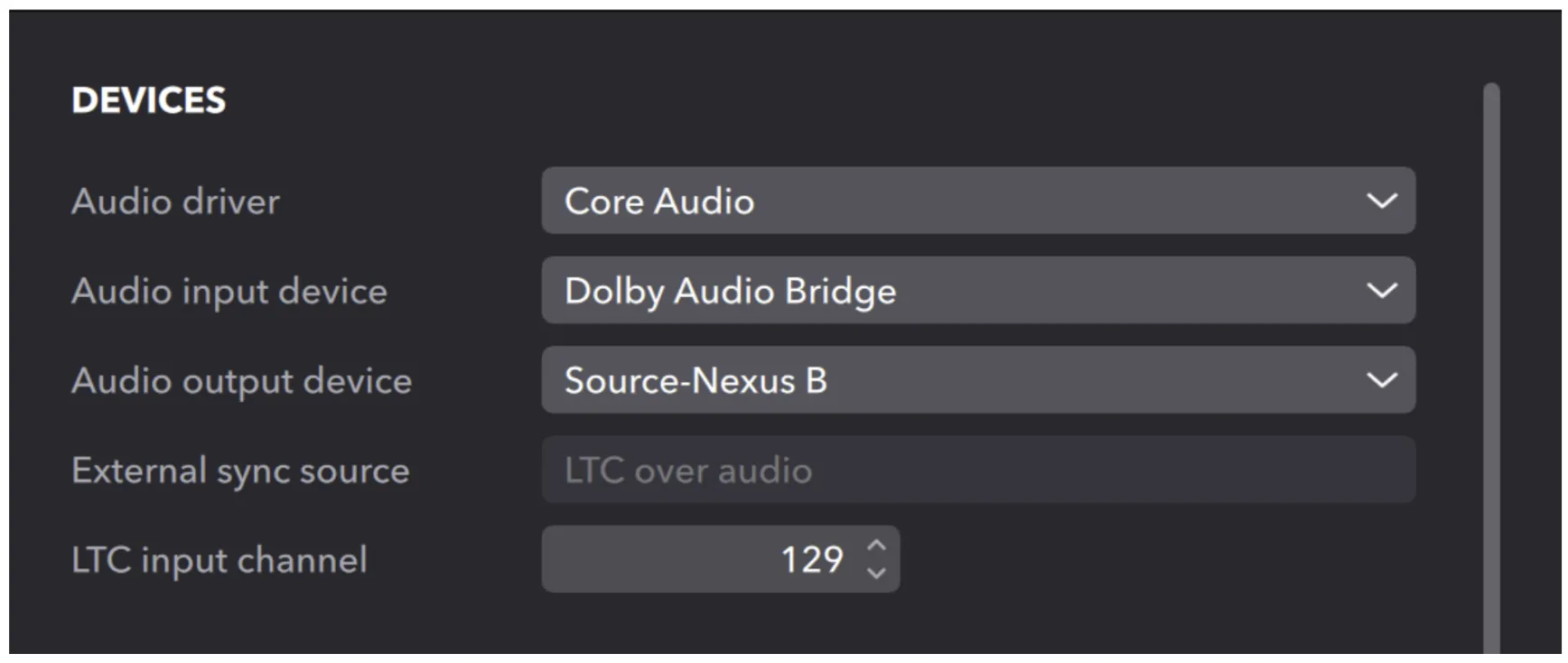 Dolbyaudiorenderersettings