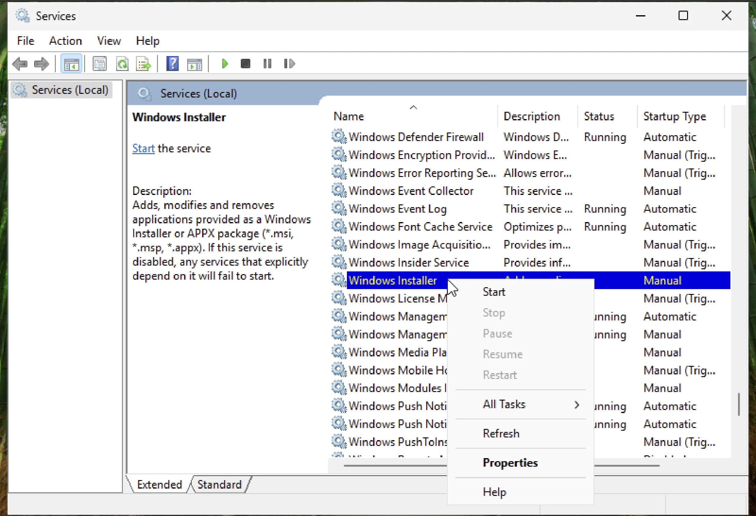 Windowsinstallerproperties