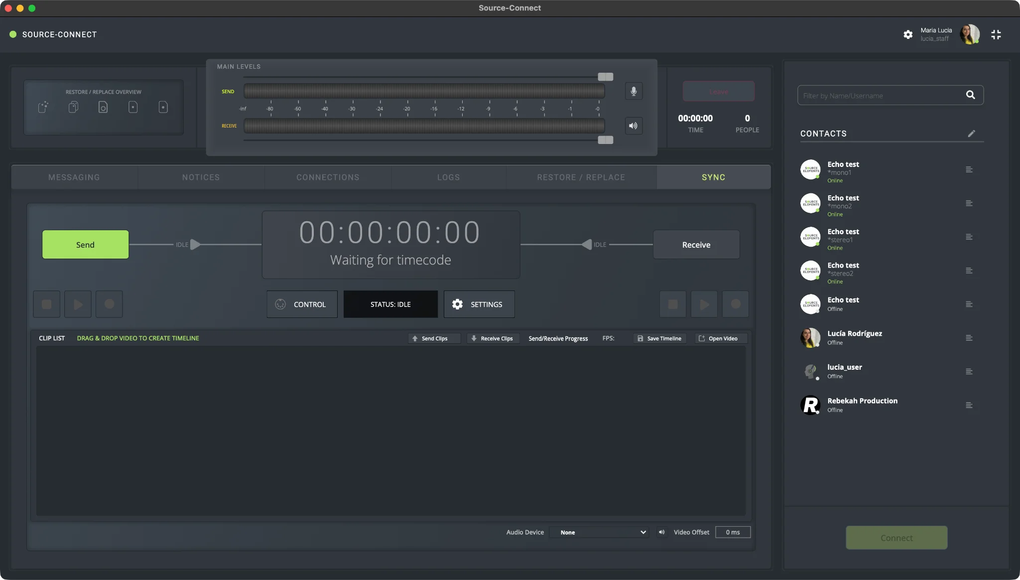 Redesigned SYNC module and settings menu