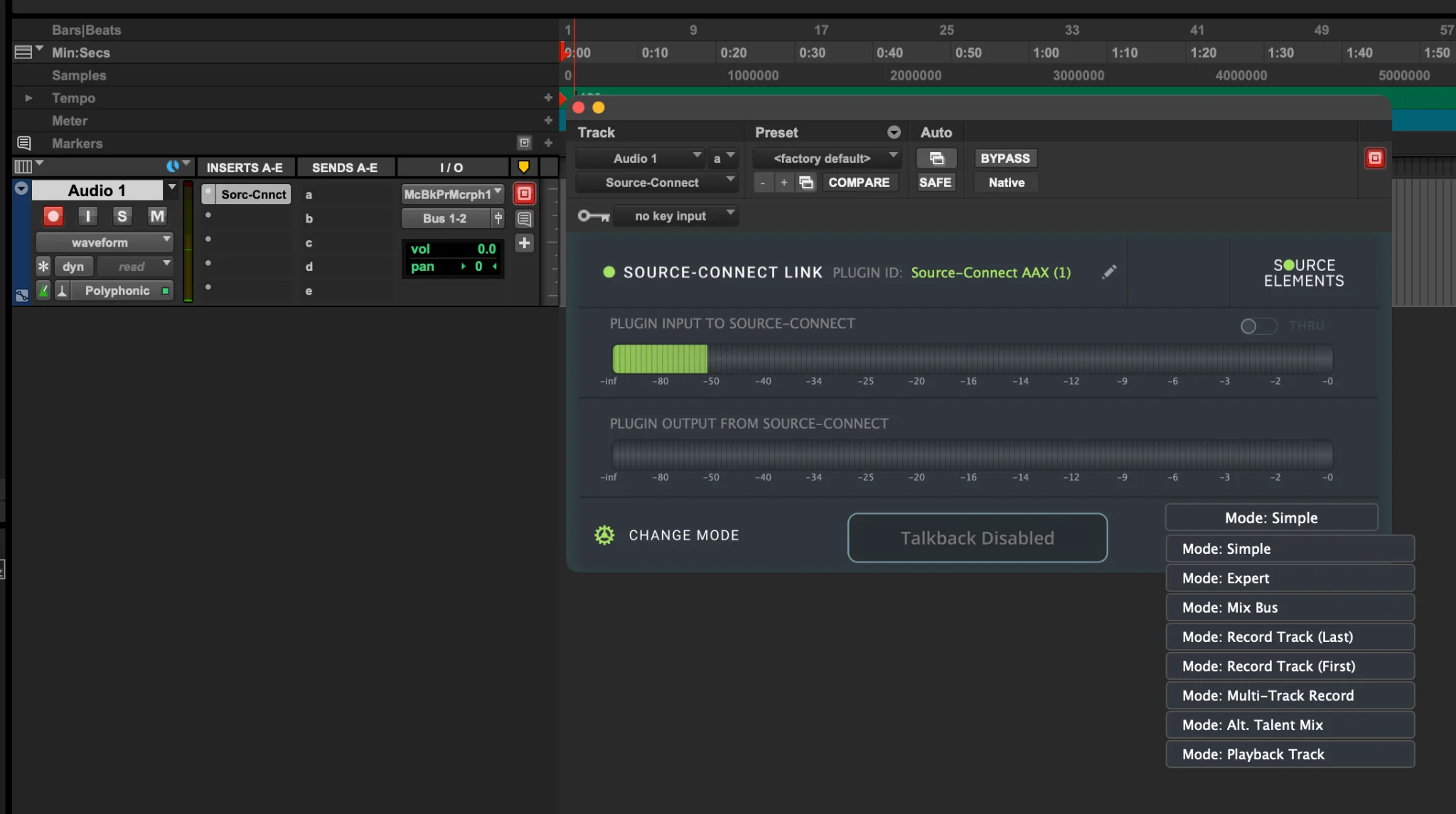 Source-Connect I/O plugin Update