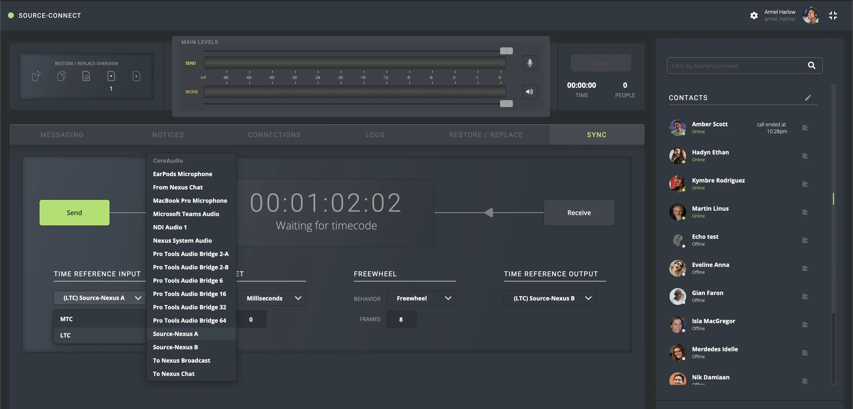 Important Note on Pro Tools Synchronization:
