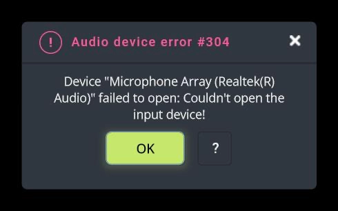 Sourceconnect error304