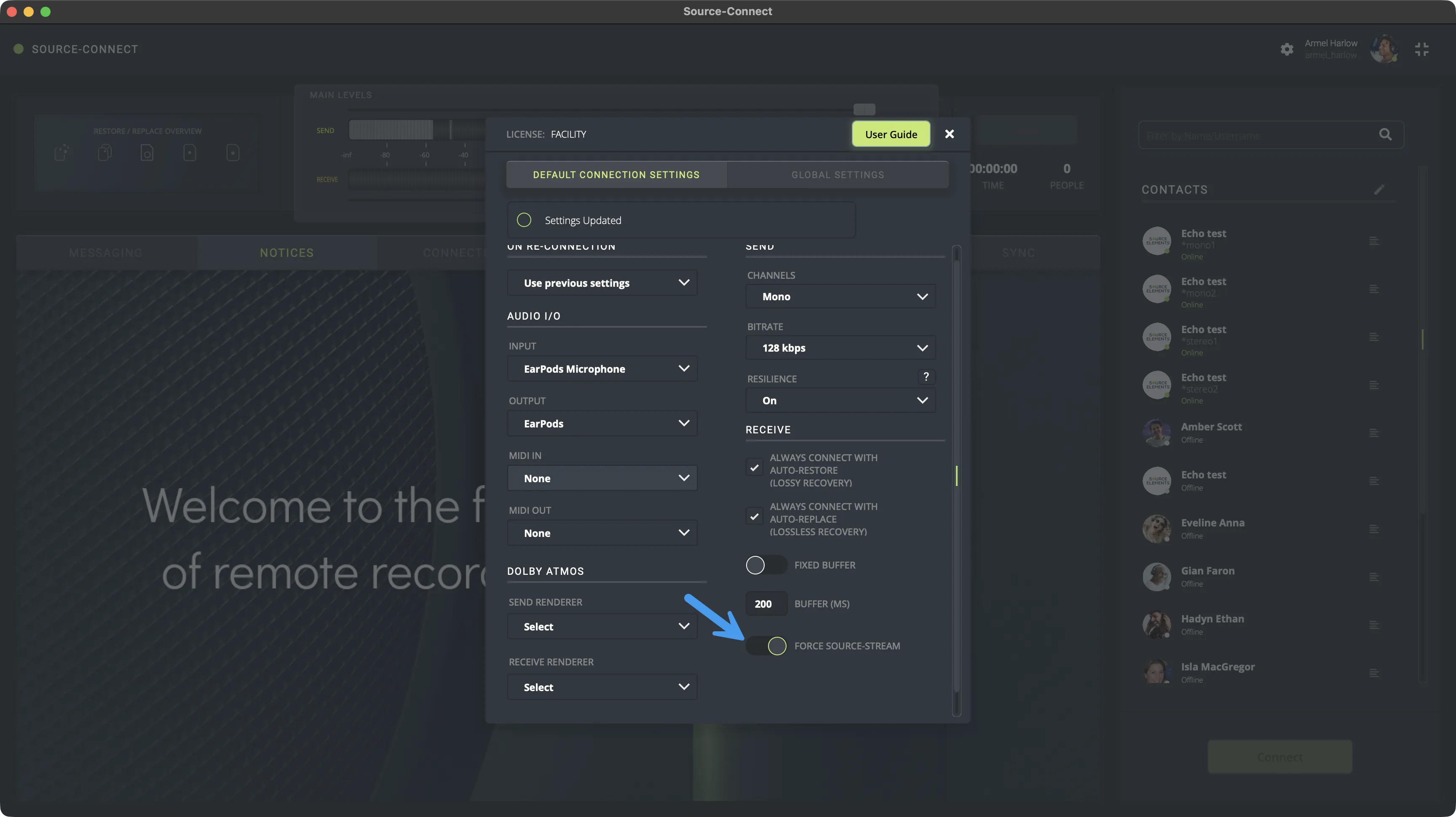 How to use Source-Stream
