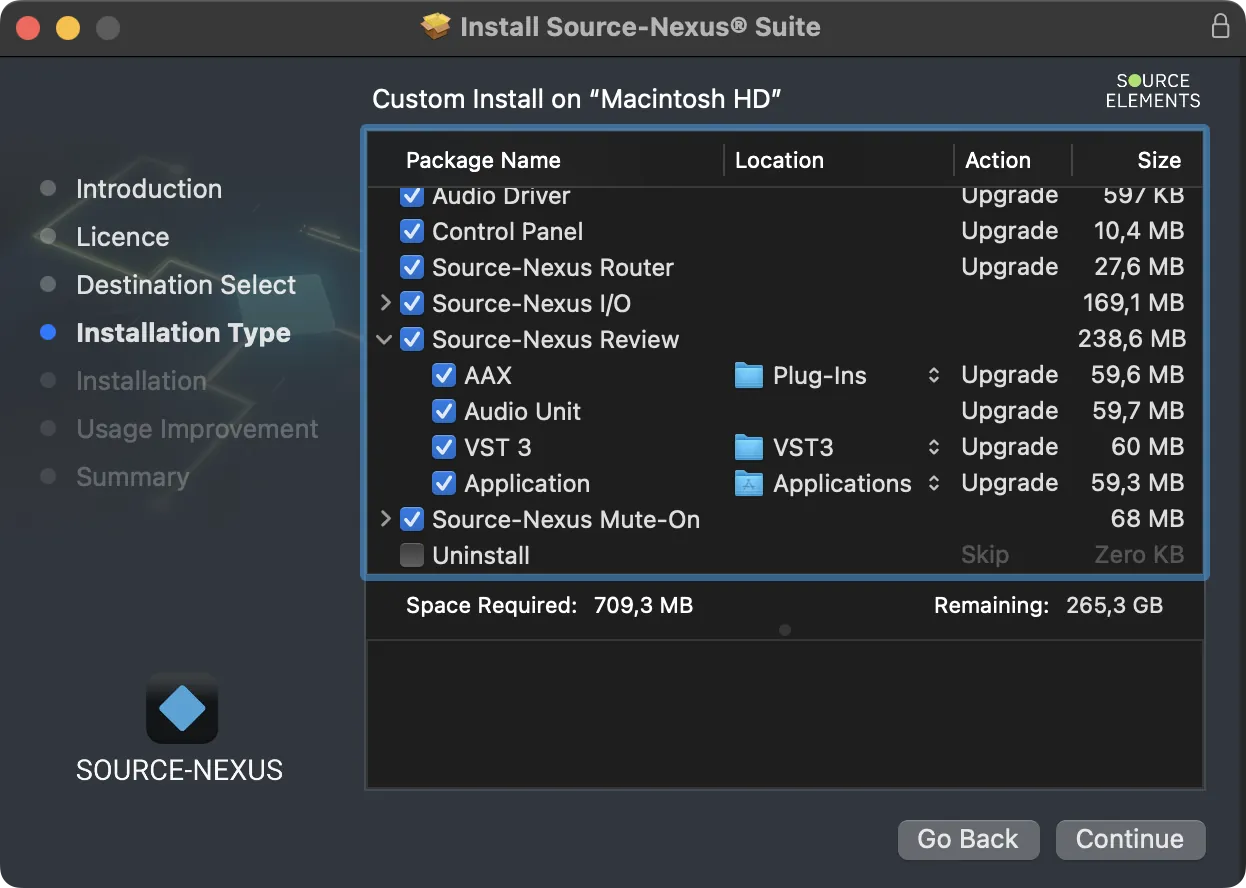 Installing Source-Nexus Review on Mac