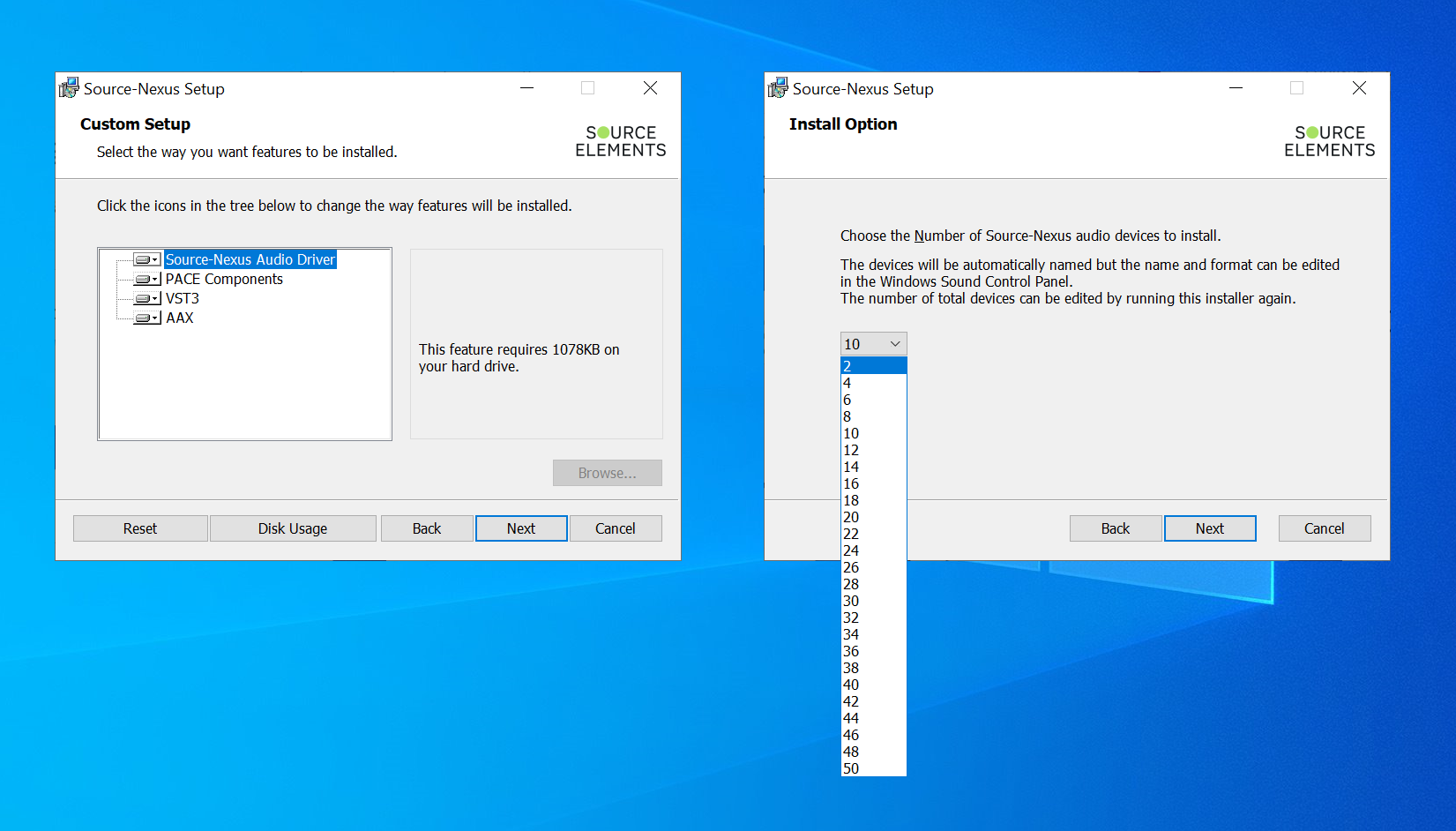Creating Devices while Installing