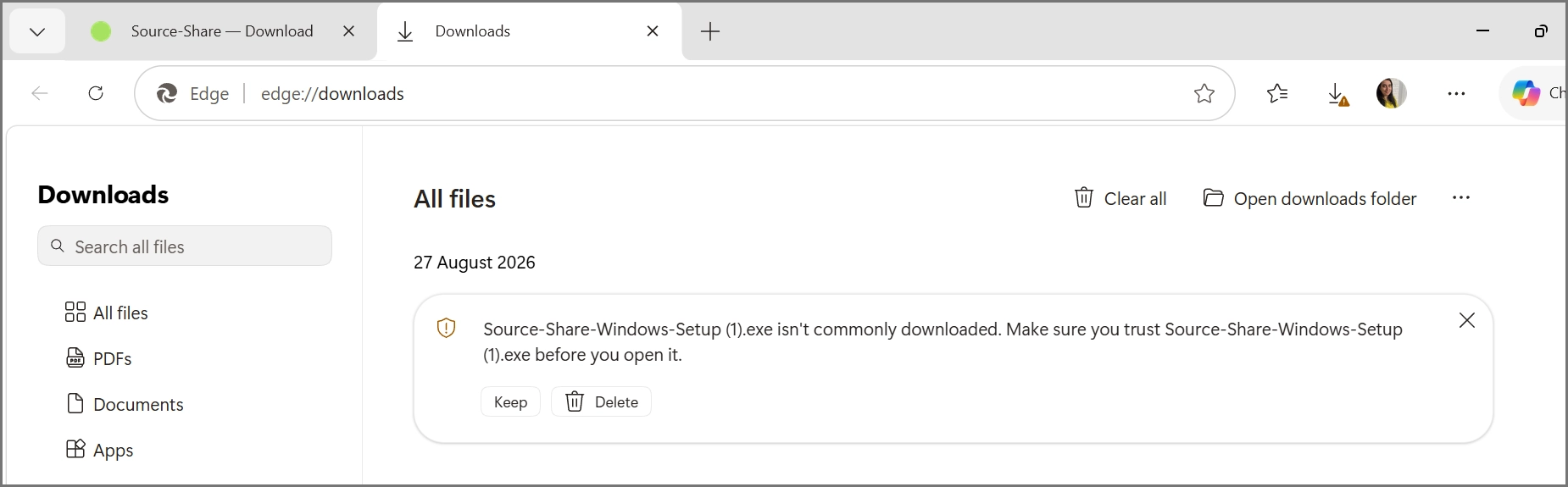Sourceshare downloadsfolderbrowser