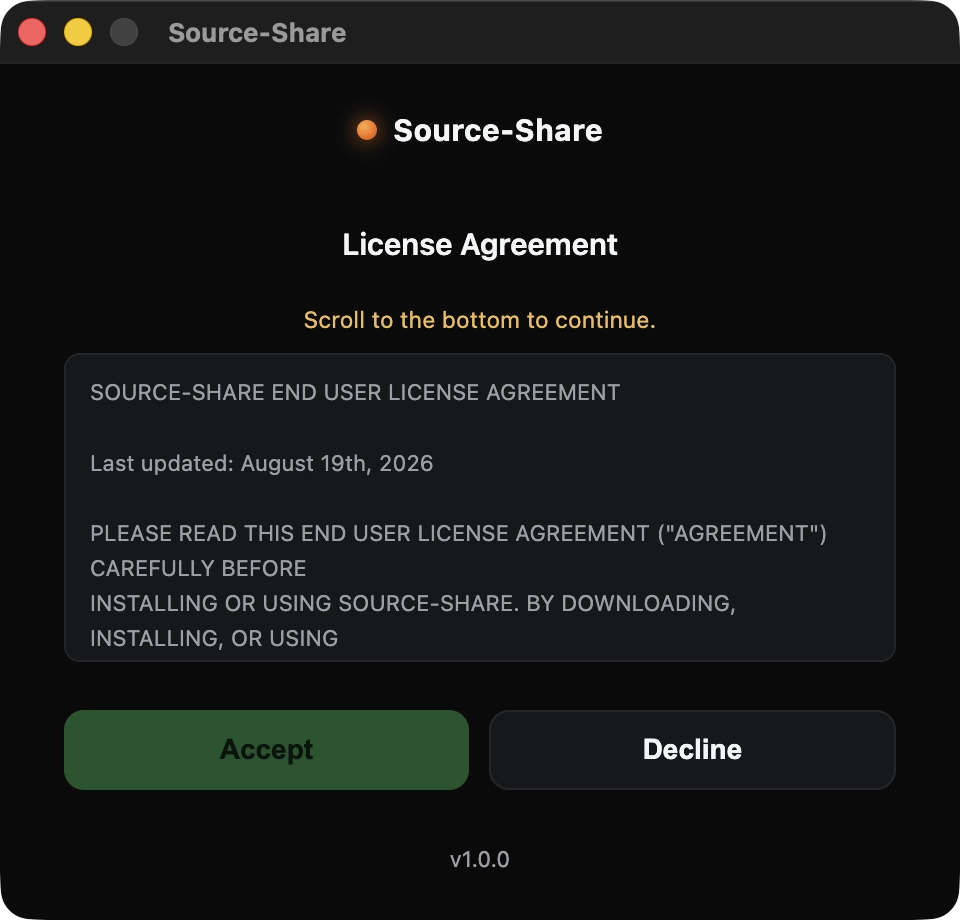 Sourceshare licenseagreement 2